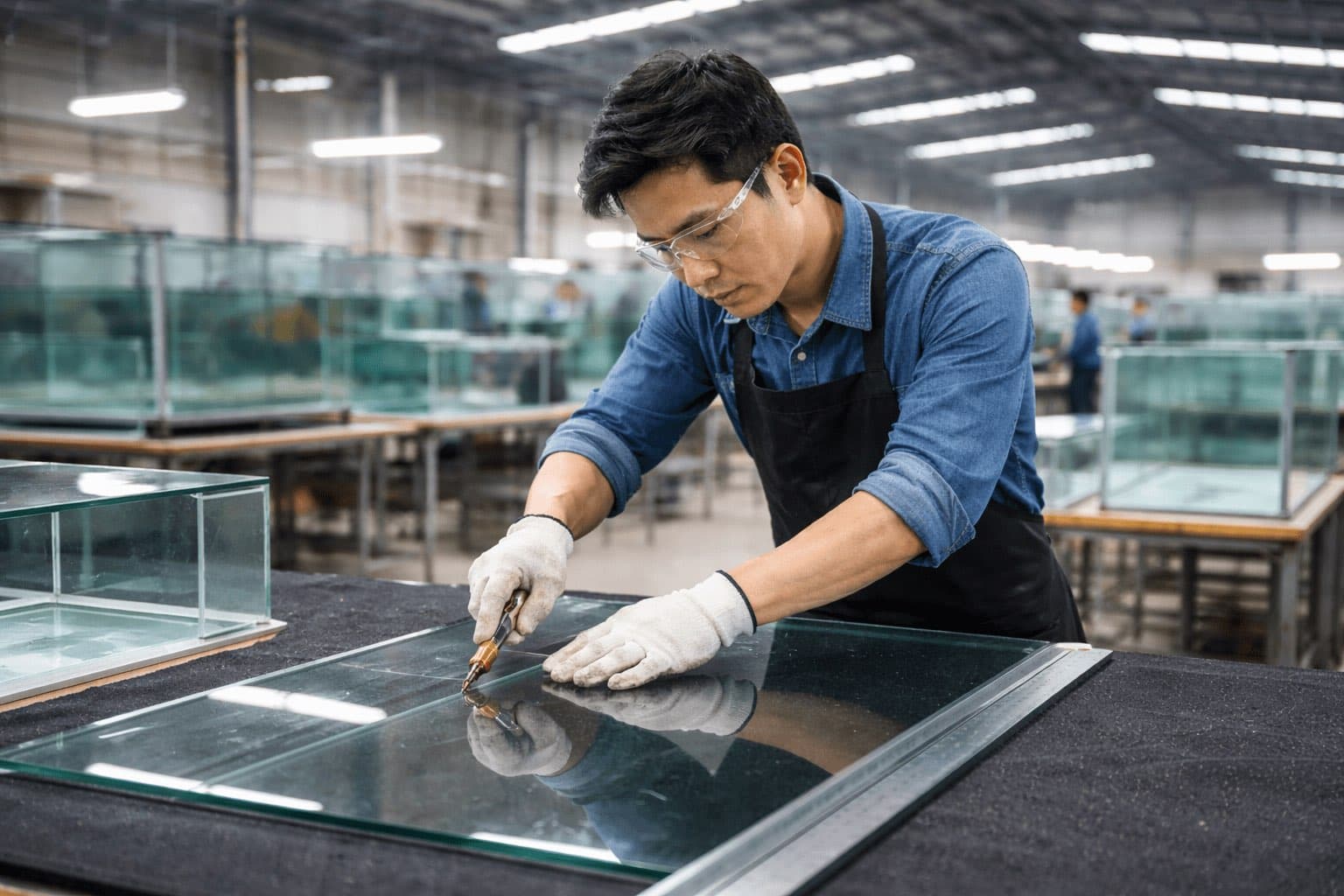 Custom aquarium build preview