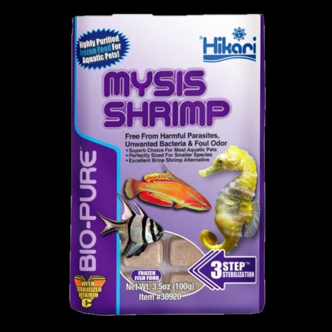 Hikari Bio-Pure Frozen Mysis Shrimp Cube Pack - 3.5oz