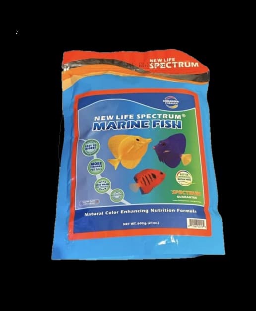 SPC02116 New Life Spectrum Marine Regular Sinking Pellets Fish Food