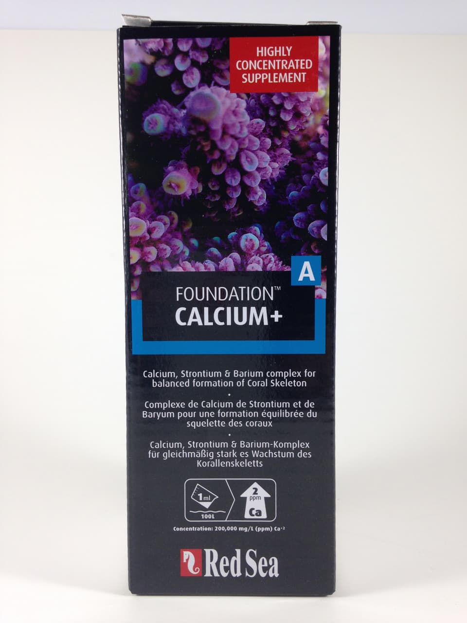 Red Sea Reef Foundation Calcium/Strontium Supplement-A for Aquarium