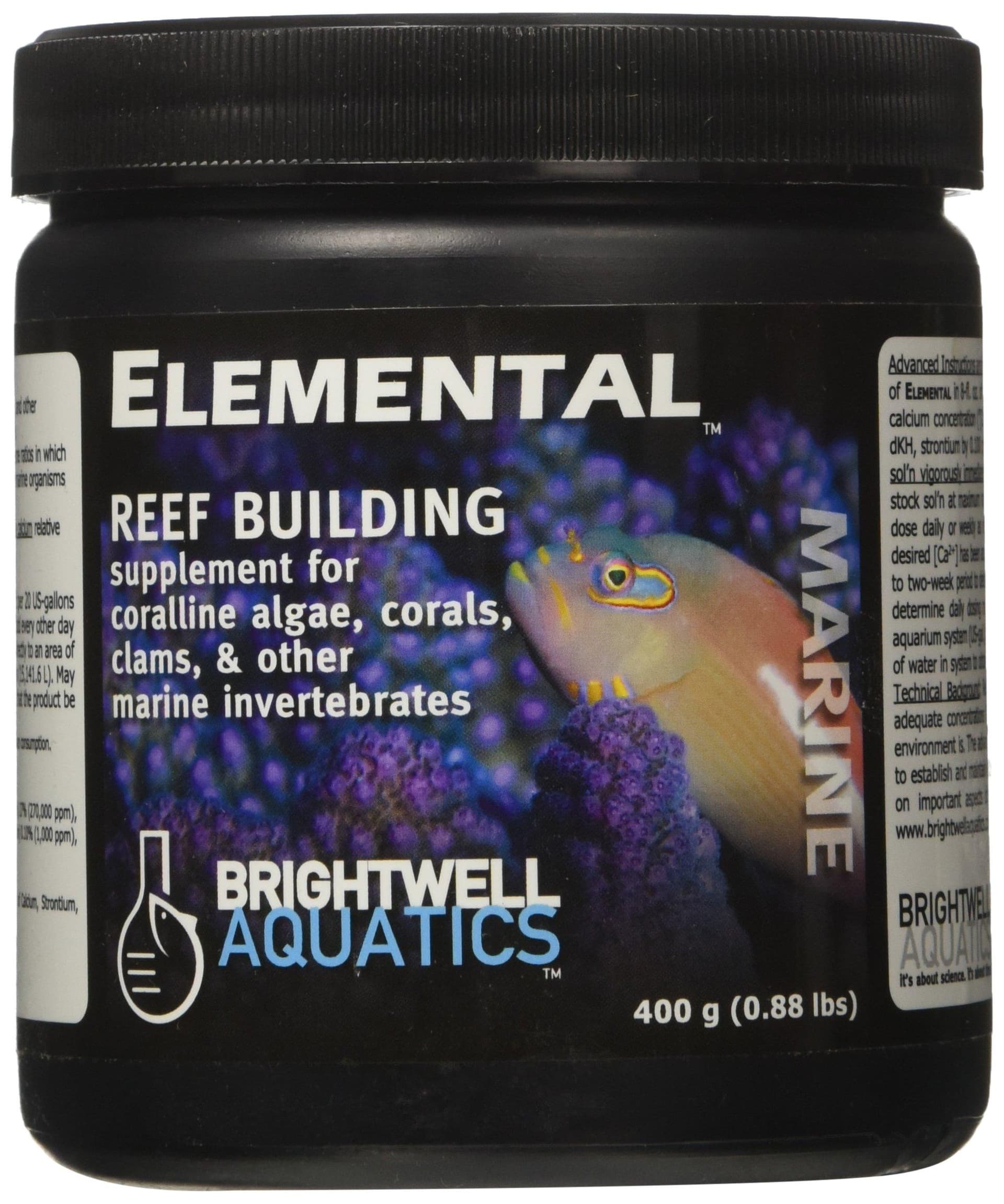 Brightwell Elemental Reef Building Powder Supplement 14oz