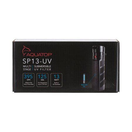 Aquatop 395 GPH Internal Filter with 13W UV Light