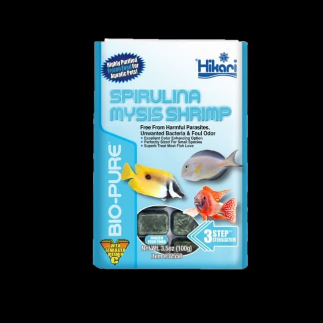Hikari Bio-Pure Frozen Spirulina Mysis Shrimp 3.5oz