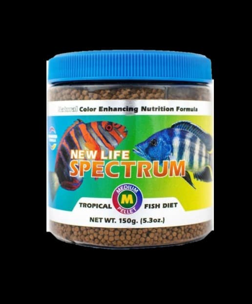 New Life Spectrum Tropical Fish Diet Fish Food Pellets (2-2.5mm)