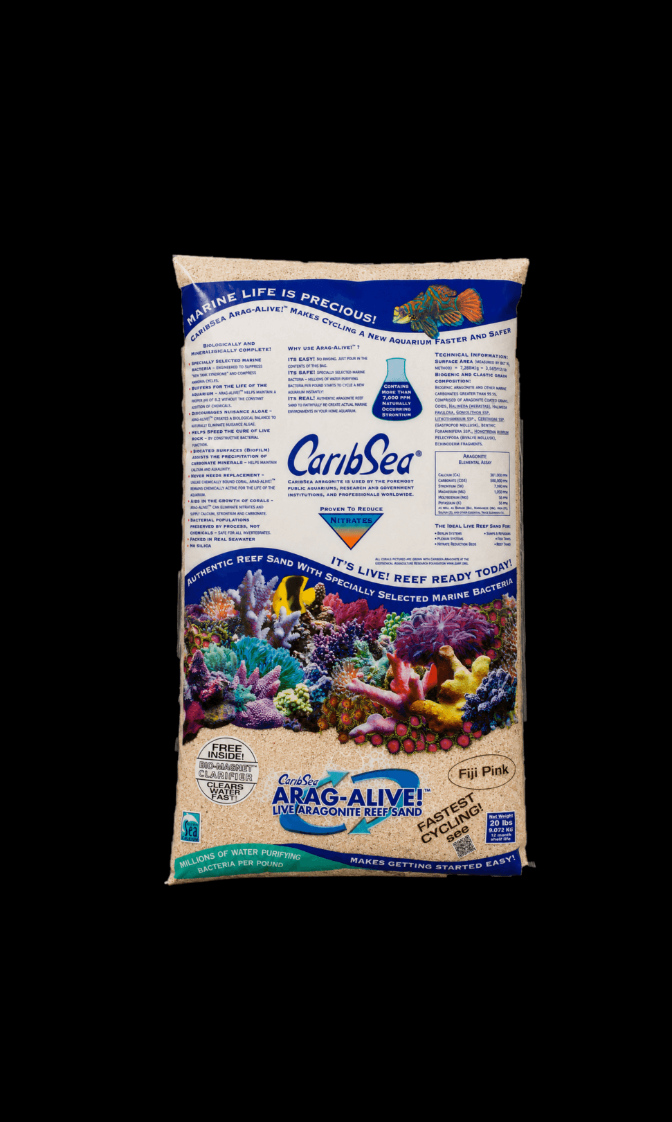 CaribSea Fiji Pink Sand - 15LBS