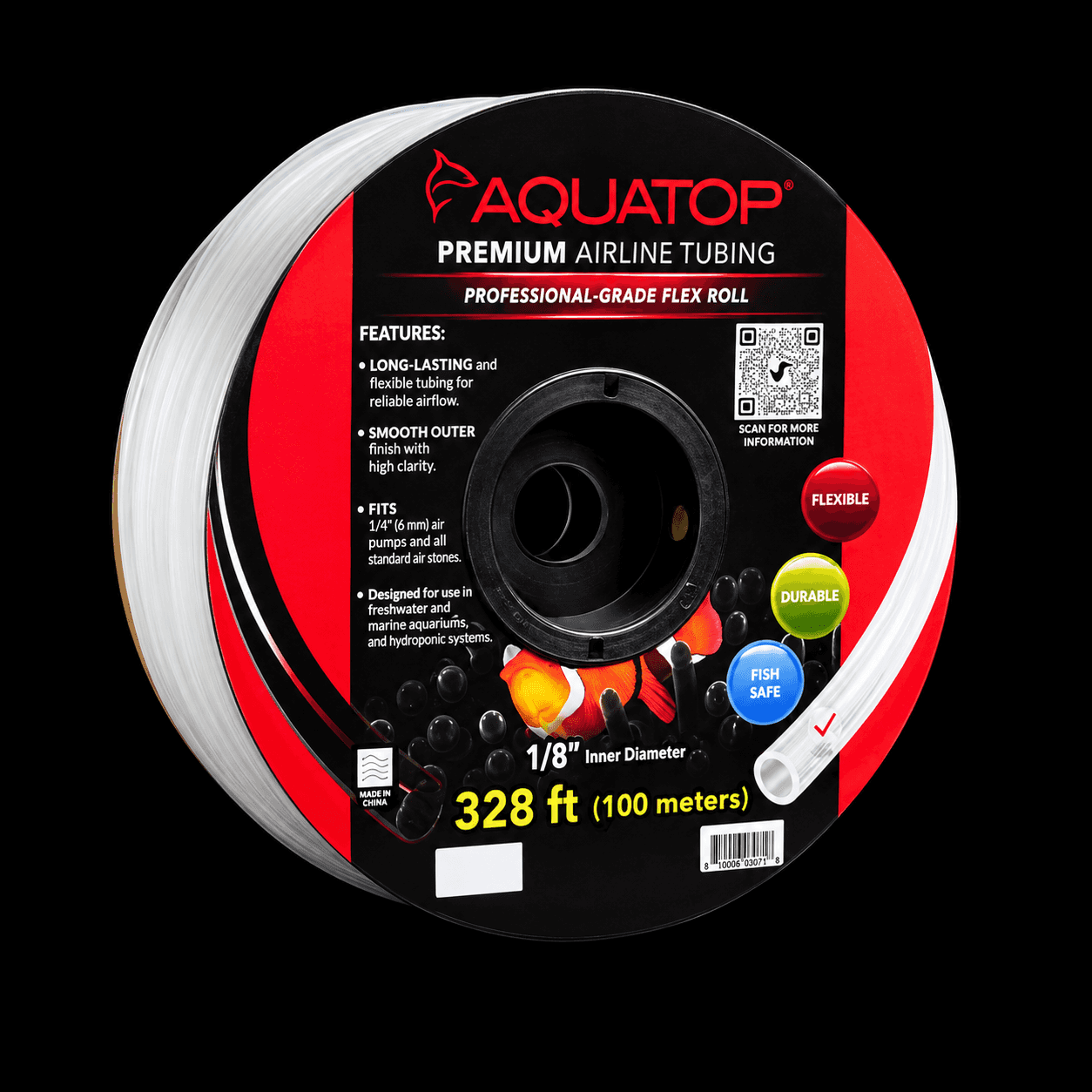 Aquatop Airline Tube Clear (Per Foot)