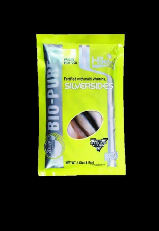 Hikari Bio-Pure Frozen Small Silversides Fish Food