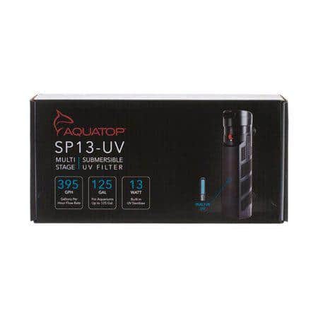 Aquatop 395 GPH Internal Filter with 13W UV Light